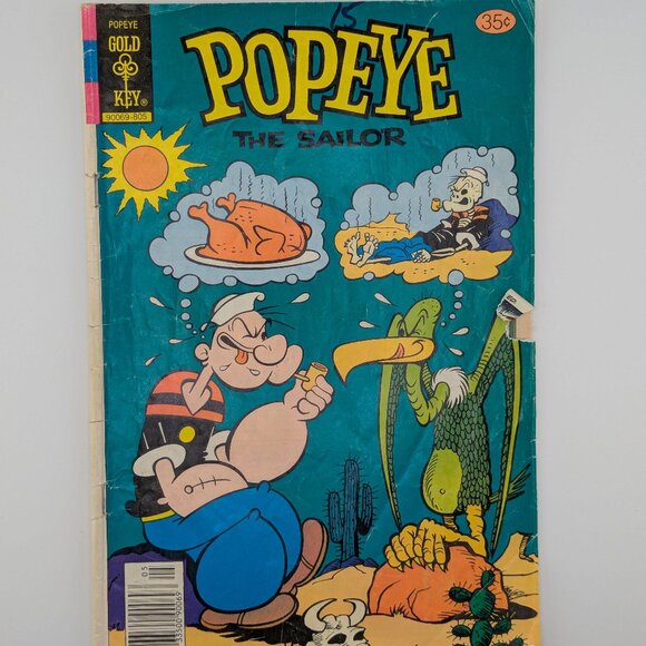 Bundle Popeye The Sailor Vintage Comic Book 1978  #139 - Picture 1 of 2